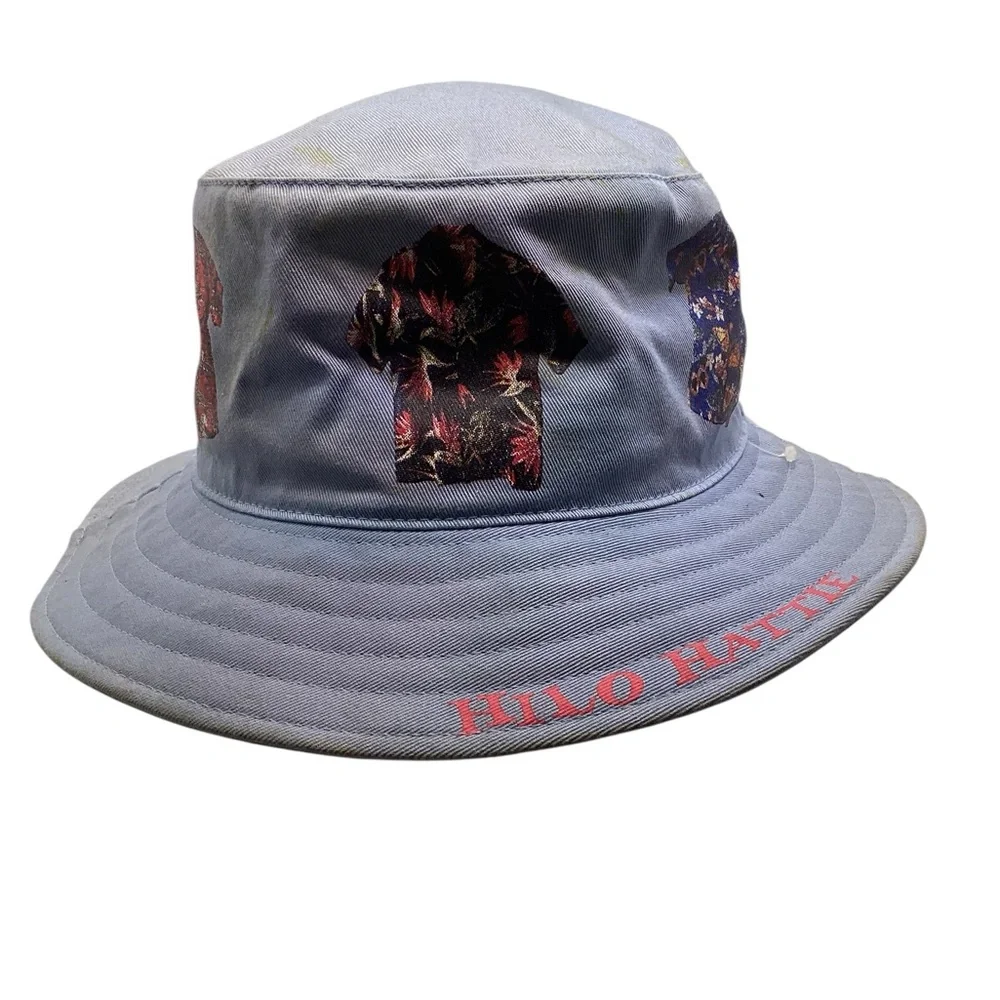 Vintage Hilo Hattie Hawaiian Retro Resortwear Bucket Hat